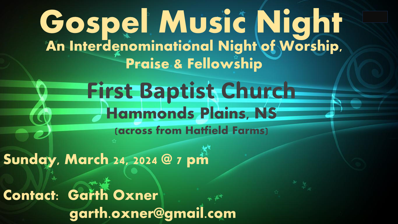 Gospel Night March 2024